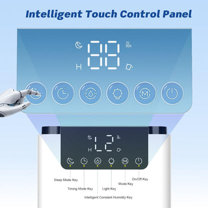 Smart Portable Dehumidifier / Air Purifier