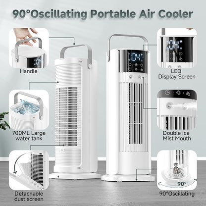 Portable Air Conditioner / Fan (90° Oscillating)