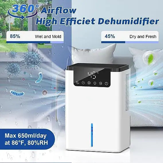 Smart Portable Dehumidifier / Air Purifier