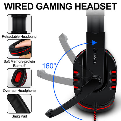 Thunder Wolf Keyboard Mouse Suit Game Luminous Game Office Home