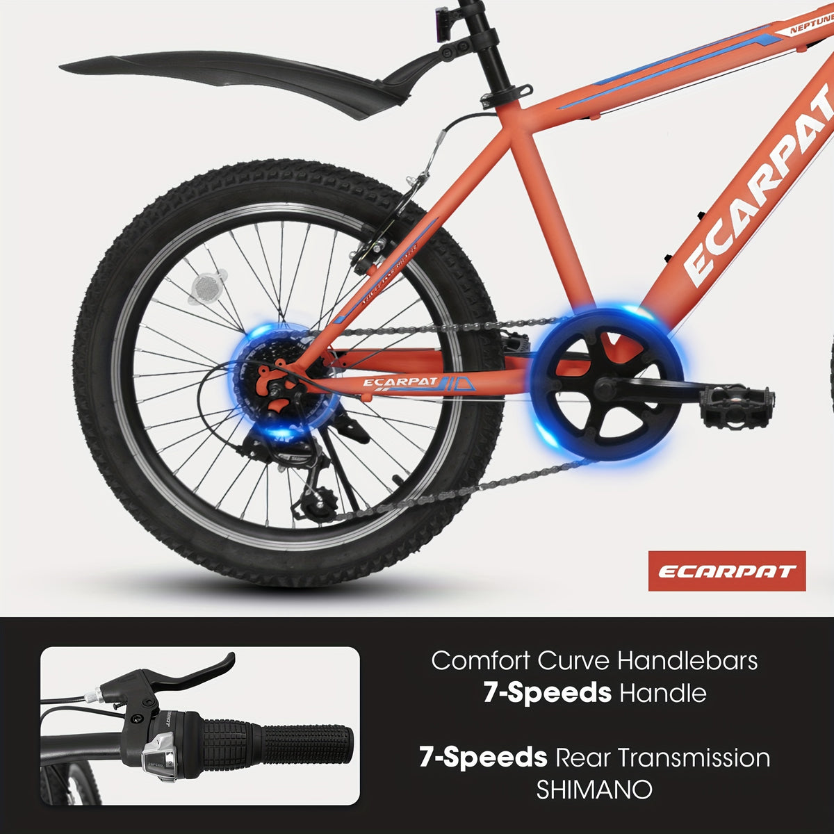 A20215 Kids Bicycle 20 Inch Kids Montain Bike Gear 7 Speed Bike For Boys And Girls